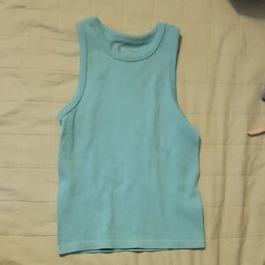 No Boundaries Kids Turquoise Tank Top